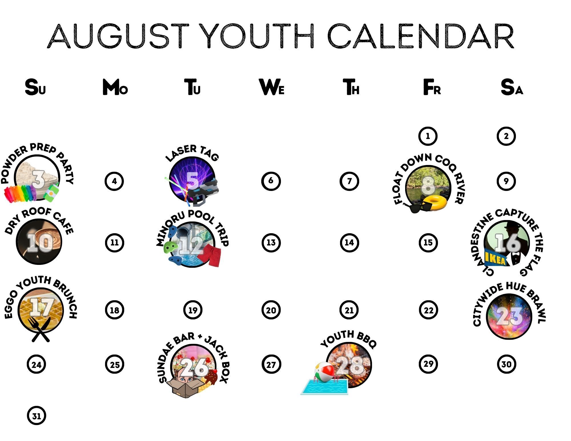 Events in august