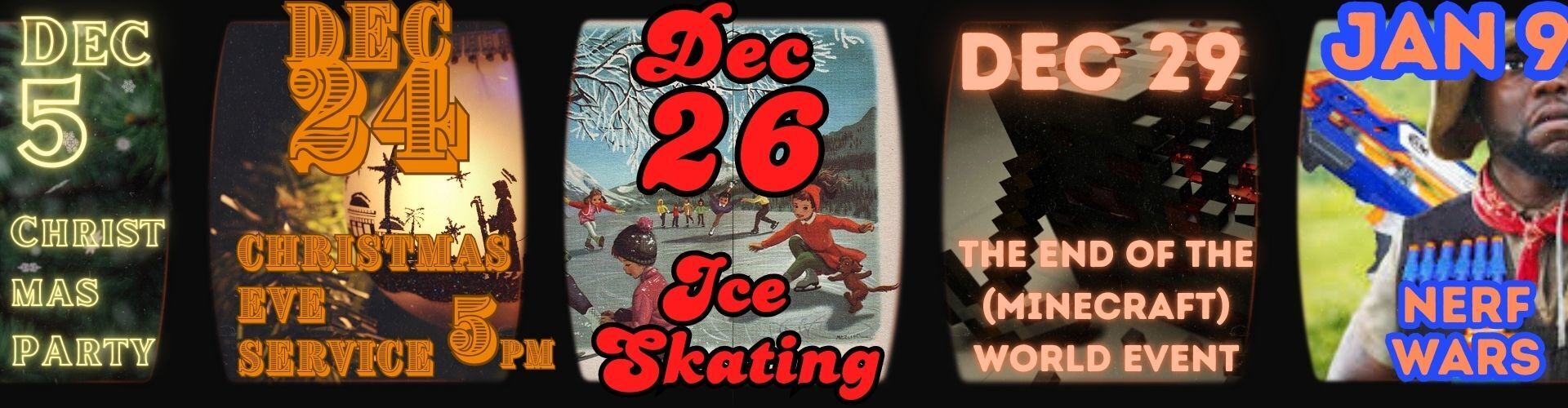 Join us for Christmas Eve Boxing Day Online or the Kickoff on Jan 9th