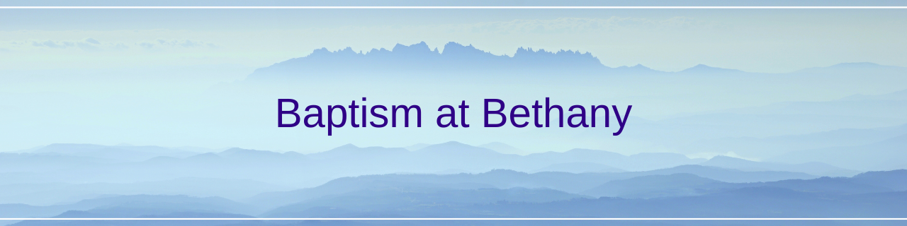 Baptism at Bethany